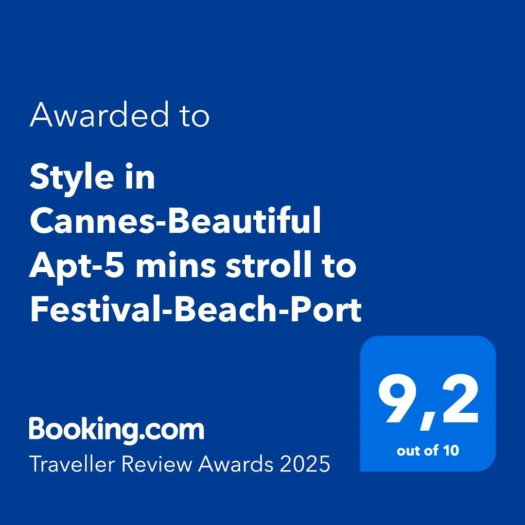 Style In Cannes-Beautiful Apt-5 Mins Stroll To Festival-Beach-Port 프랑스